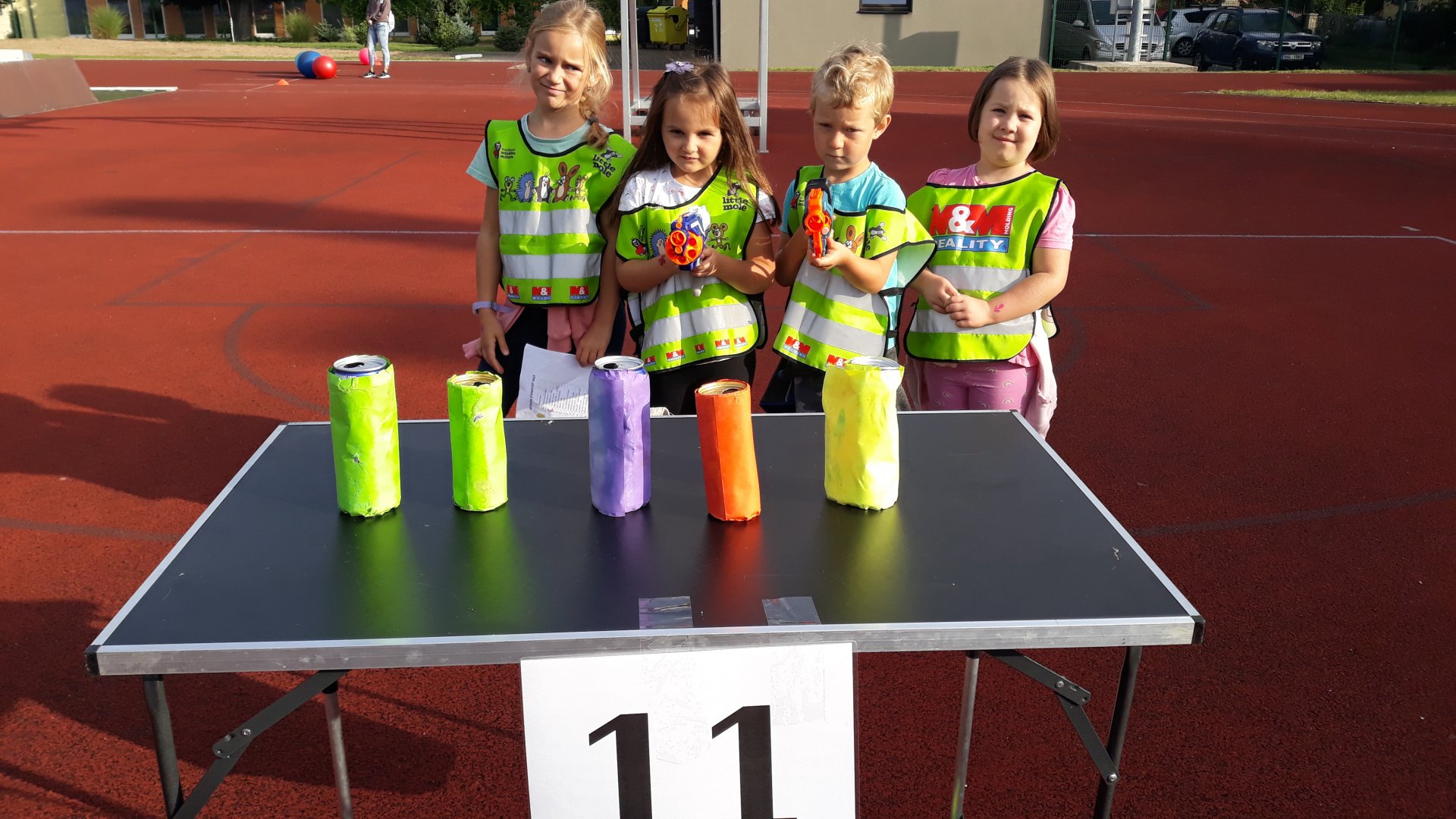 Sportovní dopoledne na stadionu Mládí