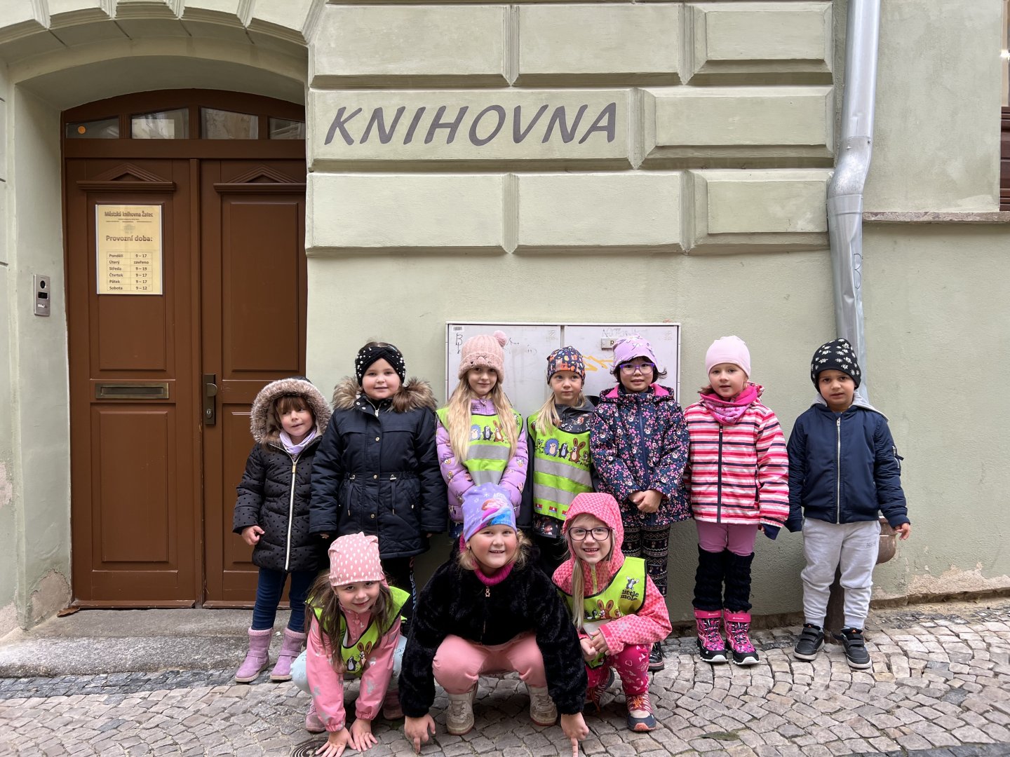 Předškoláci v knihovně