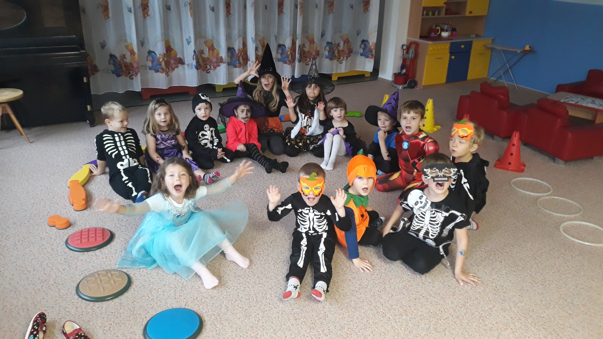 HALLOWEENSKÉ DOPOLEDNE v mš🕸👀