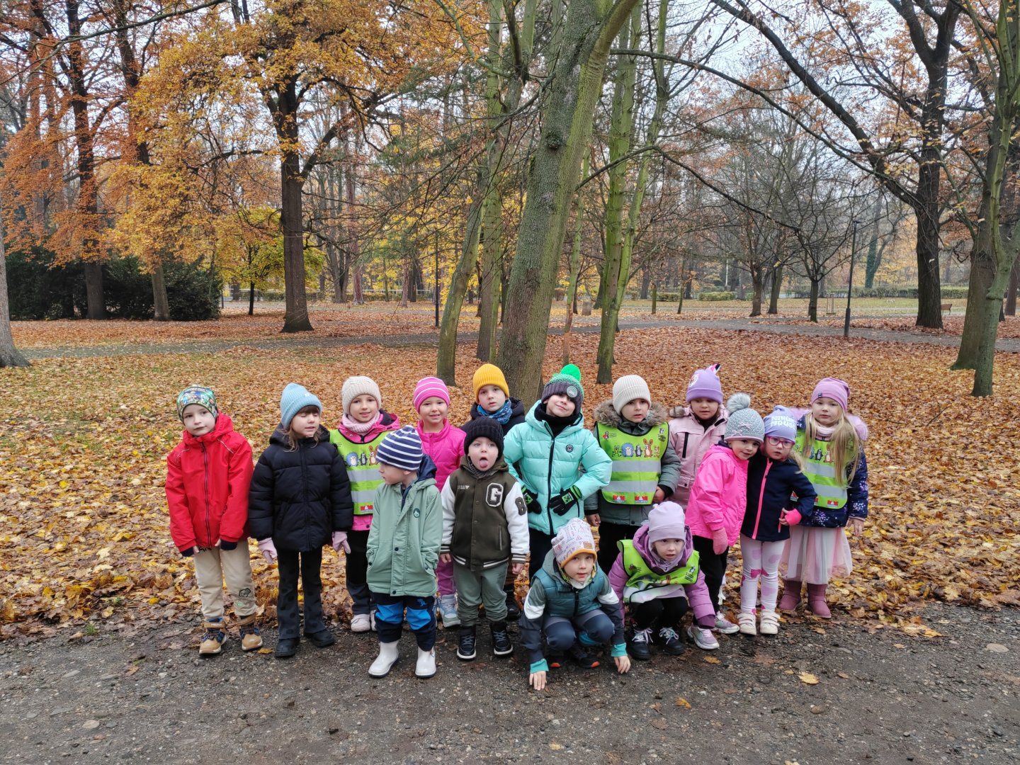 Uspávání lesních skřítků v parku🦔🐿️🐾🍁🍂