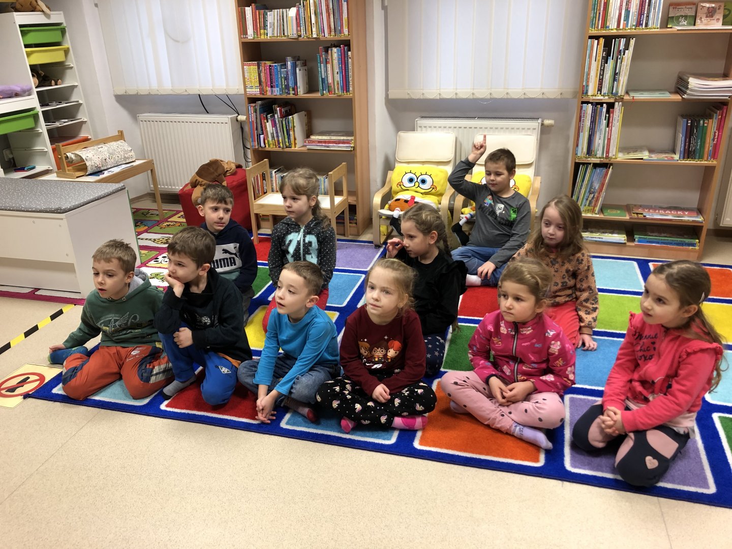 Knihovna s předškoláky, Duhové pohádky